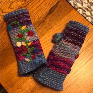 Fleece lined hand warmers